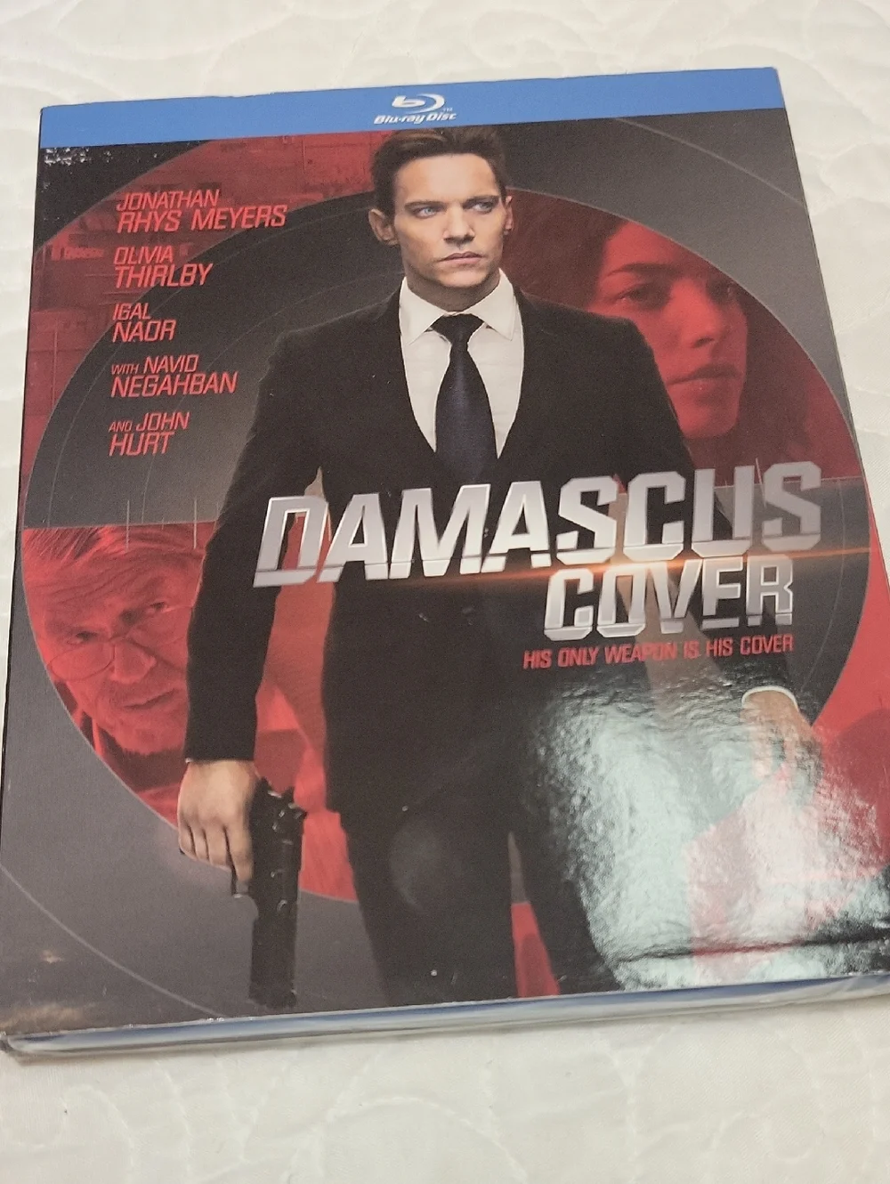 Damascus Cover Blu-ray Disc - Red & Black Cover